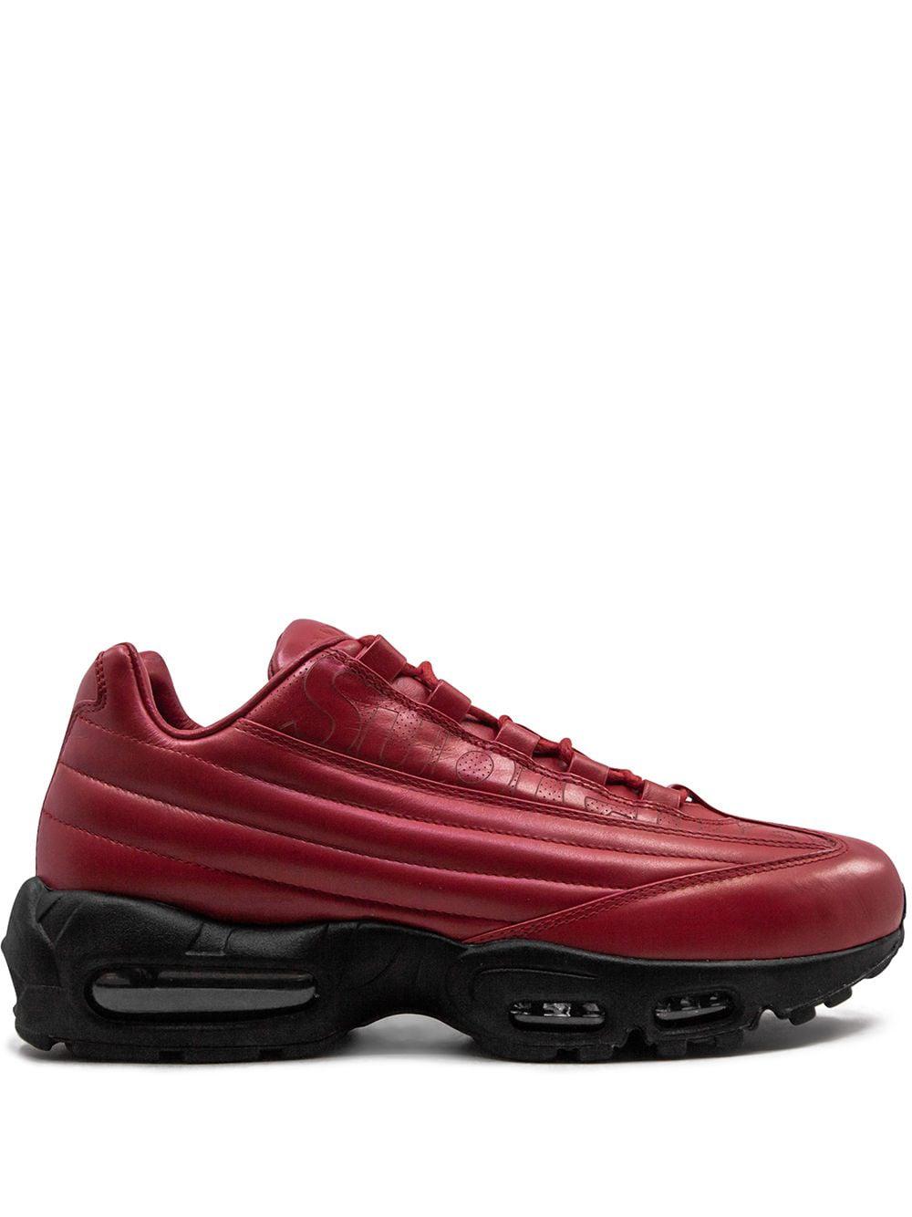 x Supreme Air Max 95 Lux "Red" sneakers by NIKE