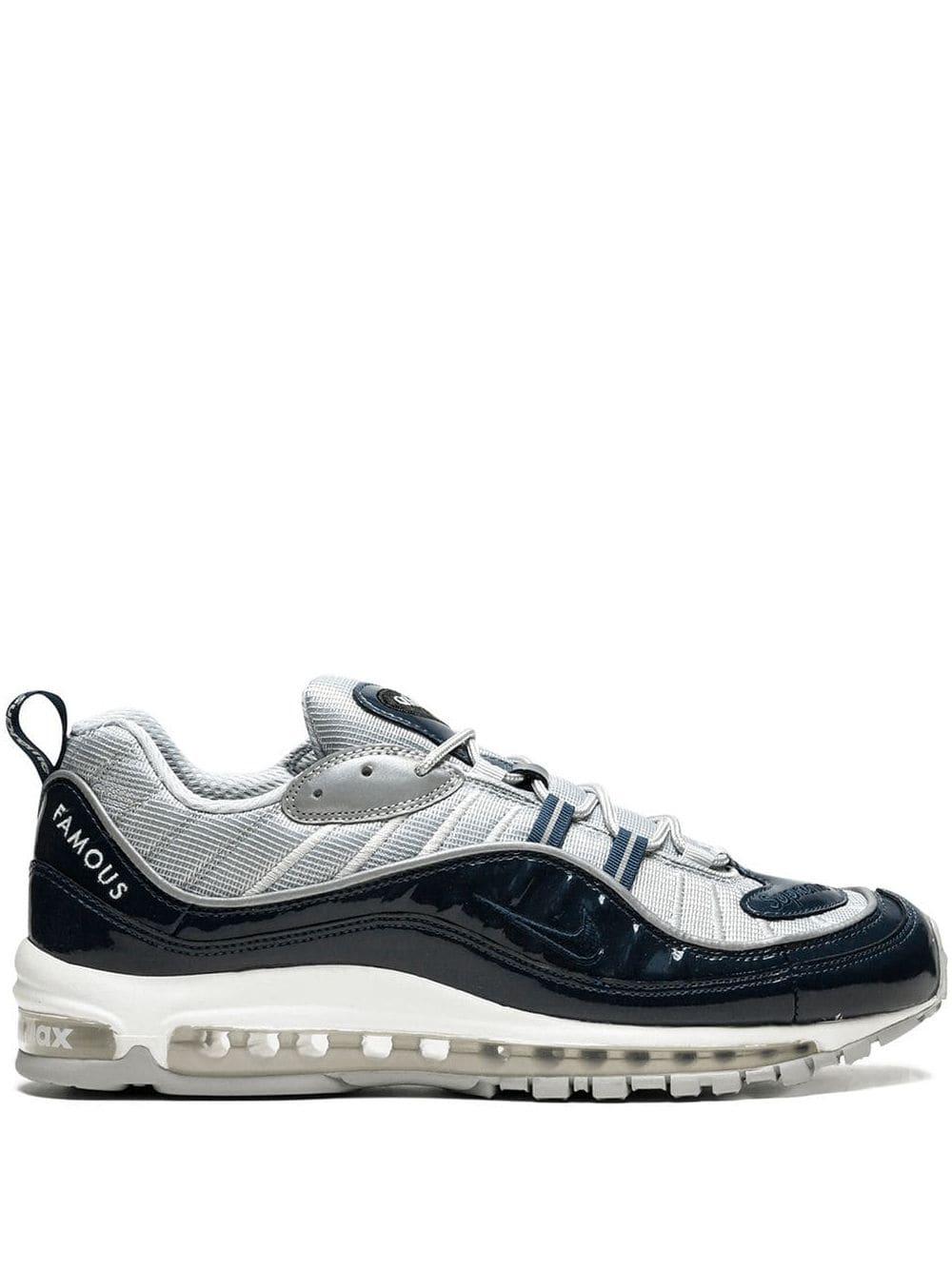 x Supreme Air Max 98 "Navy" sneakers by NIKE