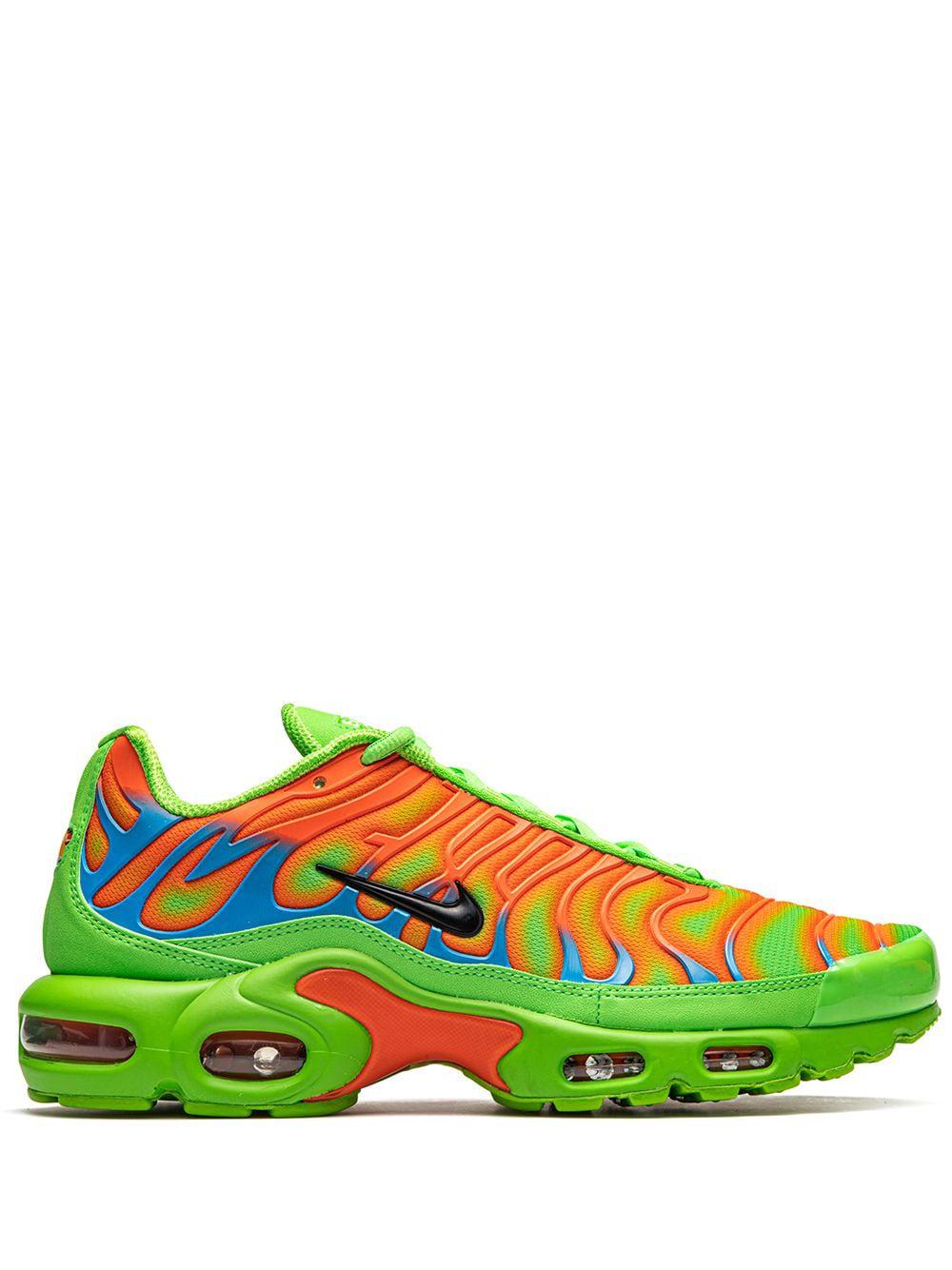 x Supreme Air Max Plus TN ''Green/Orange'' sneakers by NIKE