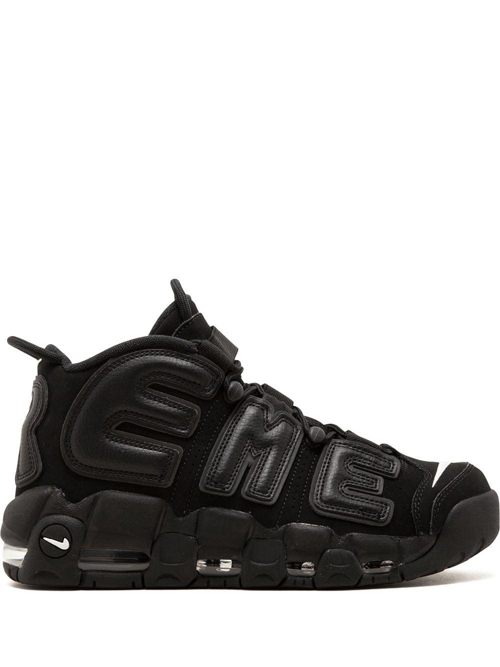x Supreme Air More Uptempo "Suptempo Black" sneakers by NIKE