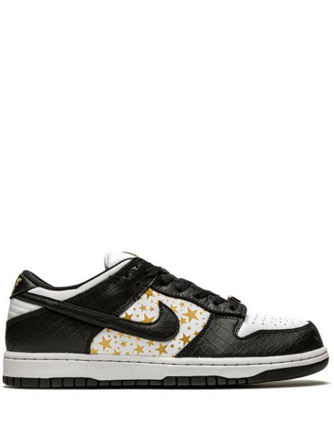 x Supreme SB Dunk Low "Stars/Black" sneakers by NIKE