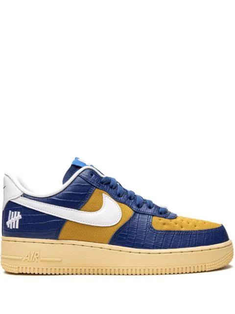 x Undefeated Air Force 1 Low "Blue Croc" sneakers by NIKE