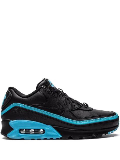 x Undefeated Air Max 90 "Black/Blue Fury" sneakers by NIKE