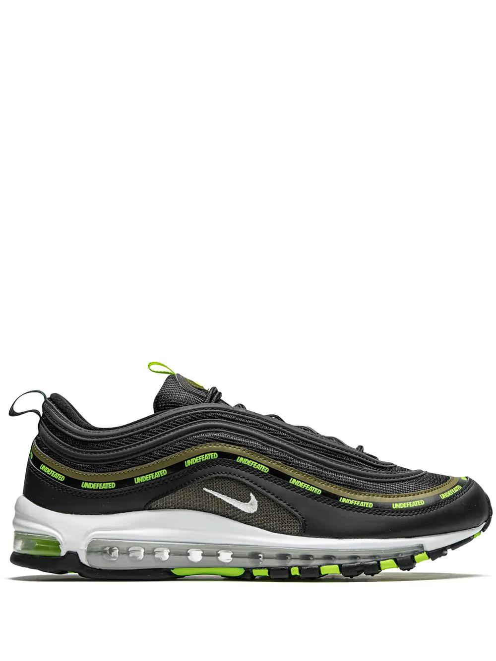 x Undefeated Air Max 97 "Black Volt" sneakers by NIKE
