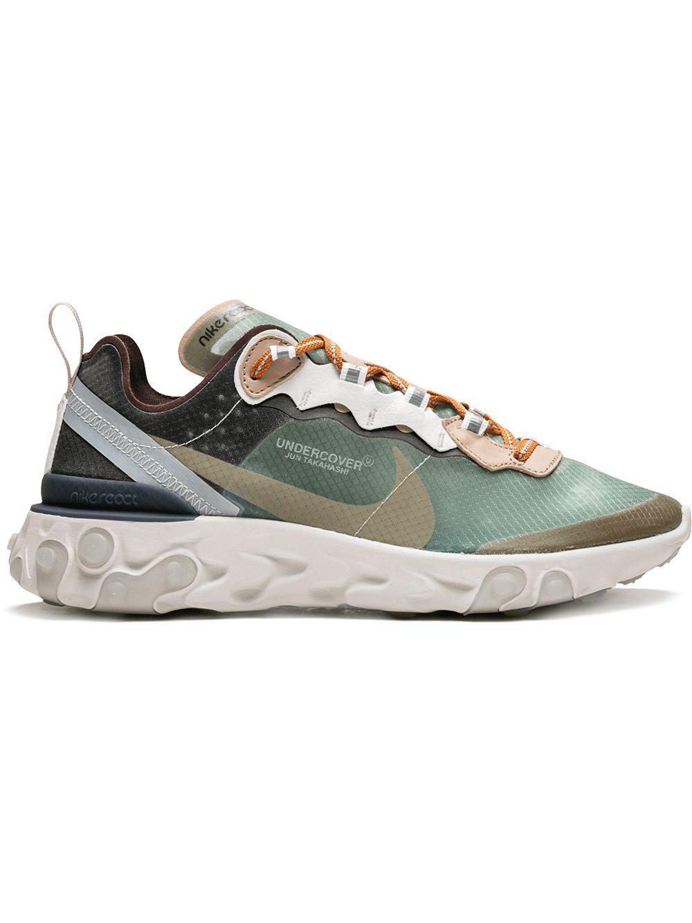 x Undercover React Element 87 "Green Mist" sneakers by NIKE