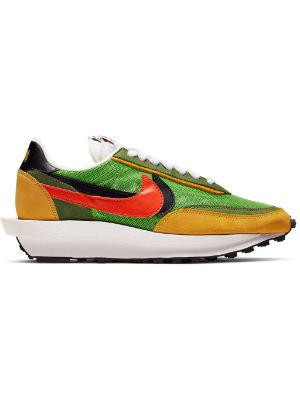 x sacai LdWaffle "Green Gusto" sneakers by NIKE