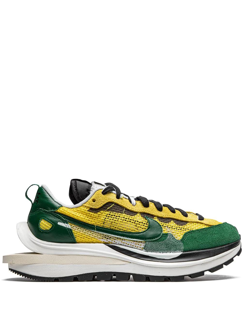 x sacai VaporWaffle "Tour Yellow" sneakers by NIKE