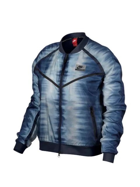 zip-up bomber jacket by NIKE