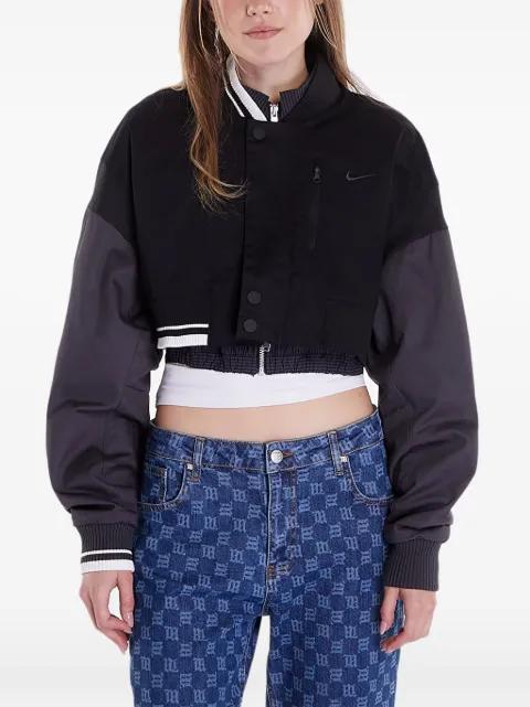 zip-up bomber jacket by NIKE