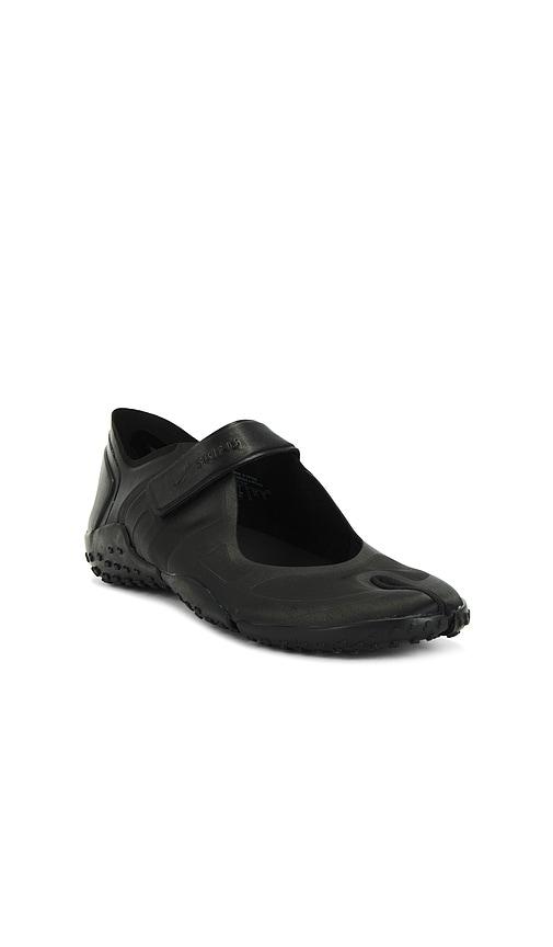 NikeSKIMS Rift Satin Sneaker in Black by NIKESKIMS