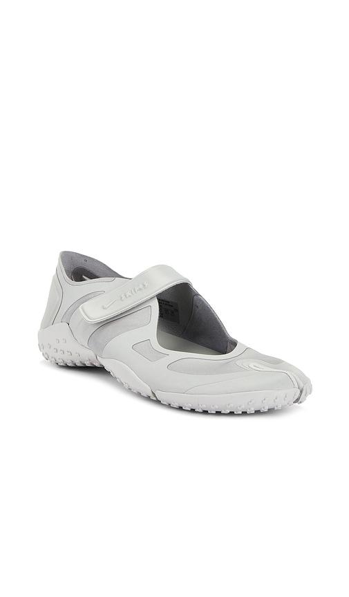 NikeSKIMS Rift Satin Sneaker in Metallic Silver by NIKESKIMS