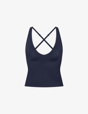 Shine V-Neck Tank Top by NIKESKIMS