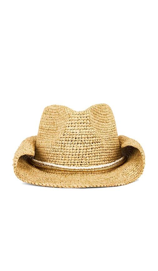 Nikki Beach Giselle Hat in Beige by NIKKI BEACH