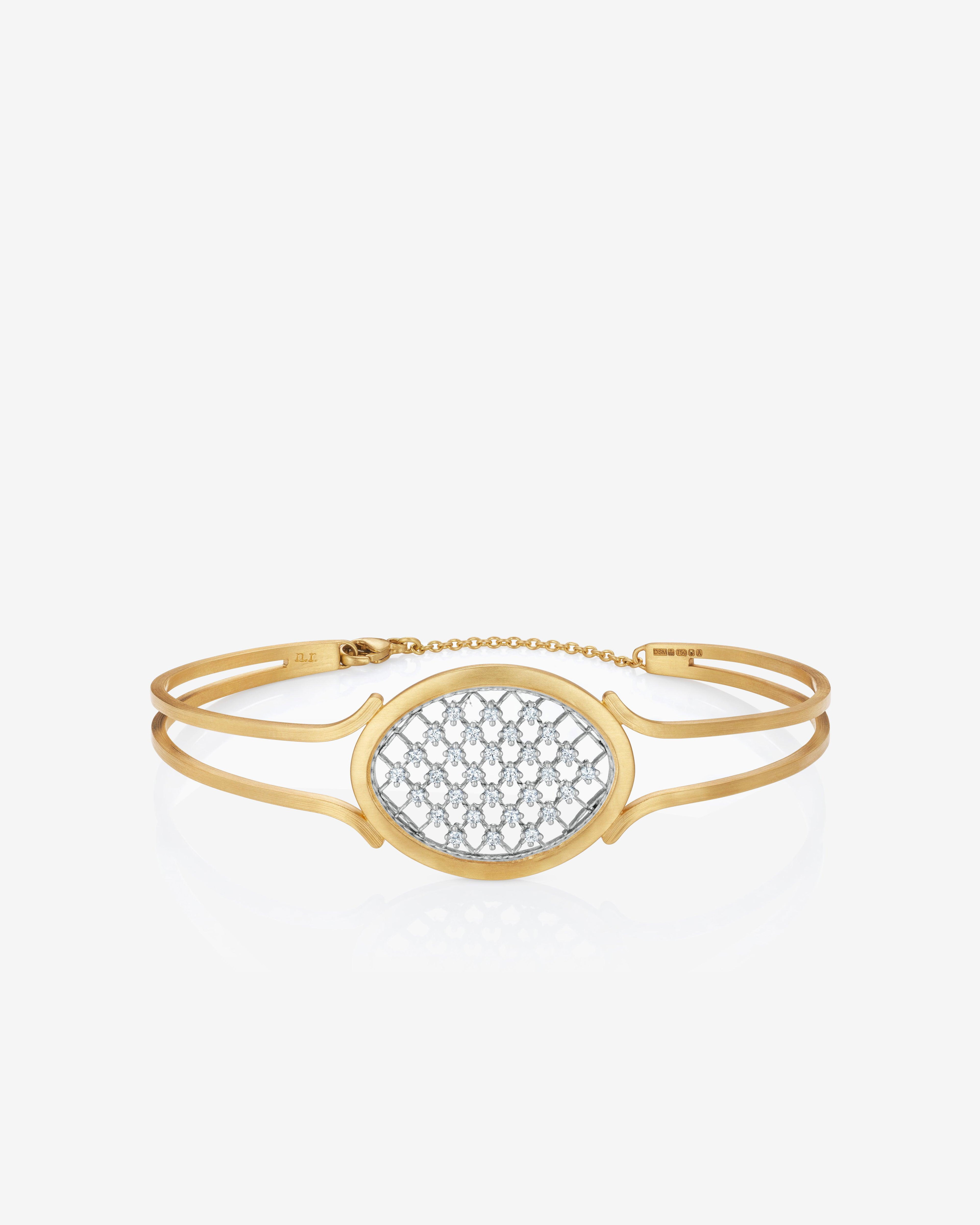 Nikolle Radi  - Cuff Bracelet -  (Yellow Gold) by NIKOLLE RADI