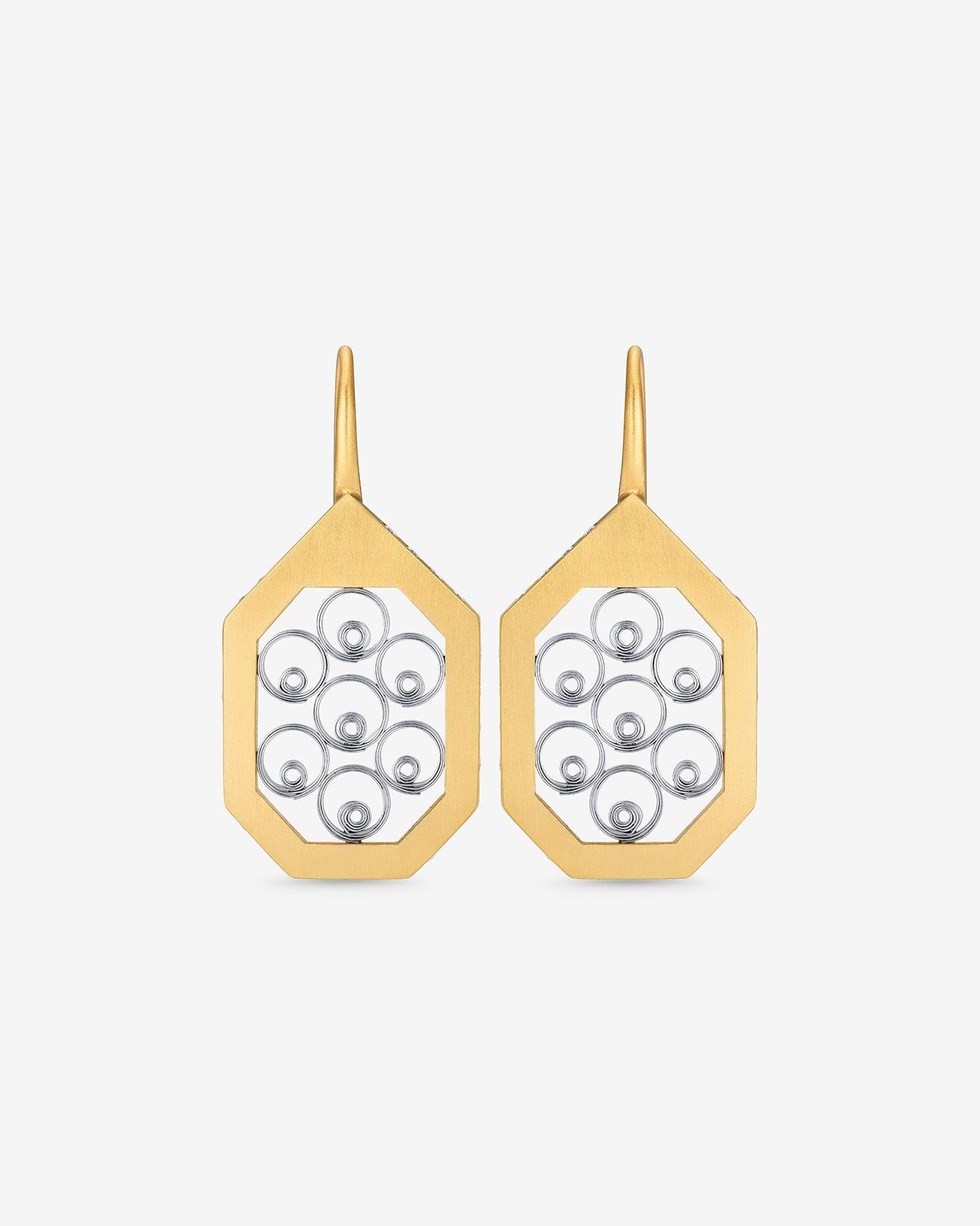 Nikolle Radi  - Radiant Earrings -  (Yellow Gold) by NIKOLLE RADI