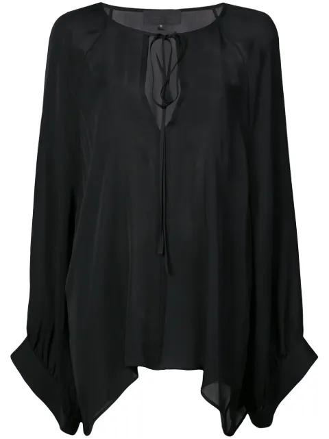 Acadia peasant top by NILI LOTAN