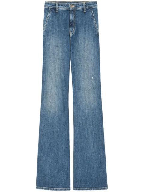 Anna mid-rise wide-leg jeans by NILI LOTAN