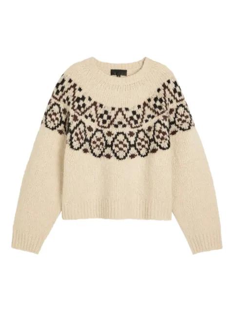 Chrissy long-sleeve sweater by NILI LOTAN