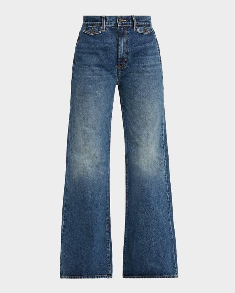 Edira High-Rise Wide-Leg Jeans by NILI LOTAN