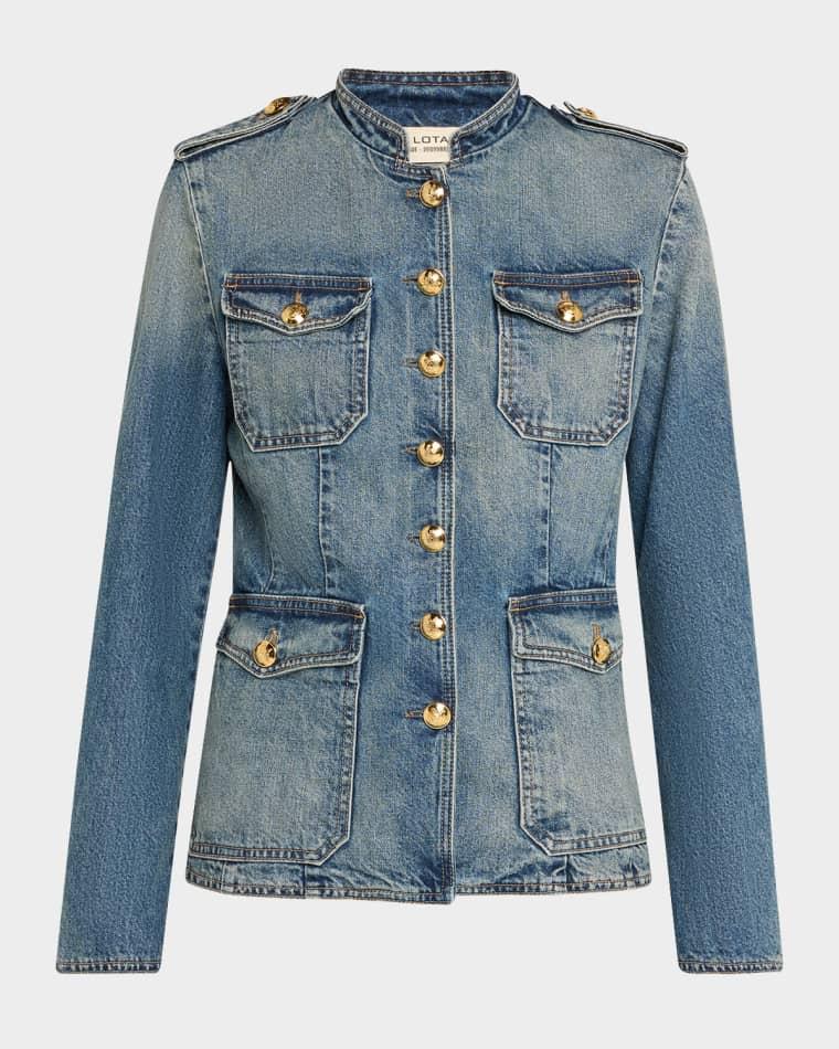Geraldine Denim Jacket by NILI LOTAN