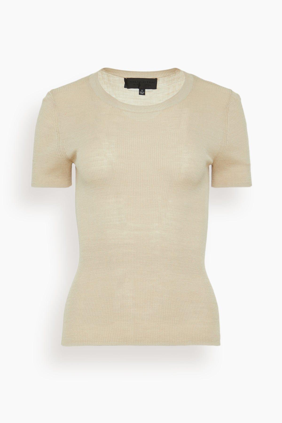 Hettie Sweater in Stone by NILI LOTAN