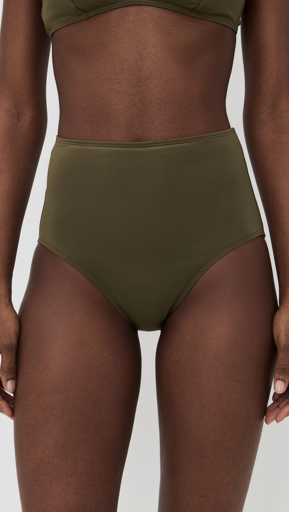 High Waisted Bikini Bottoms by NILI LOTAN