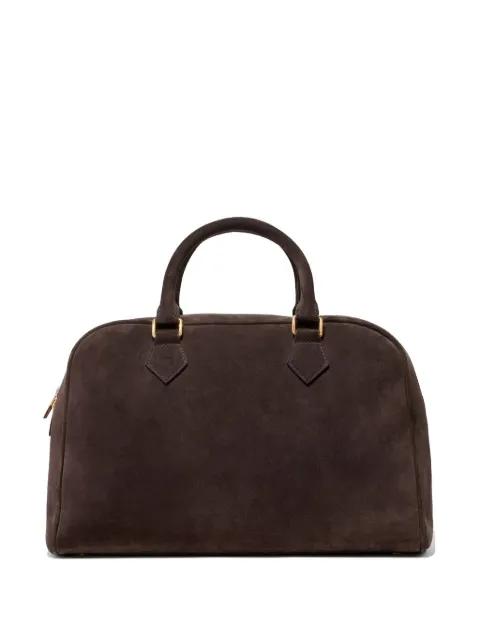 Jaclyn suede shoulder bag by NILI LOTAN