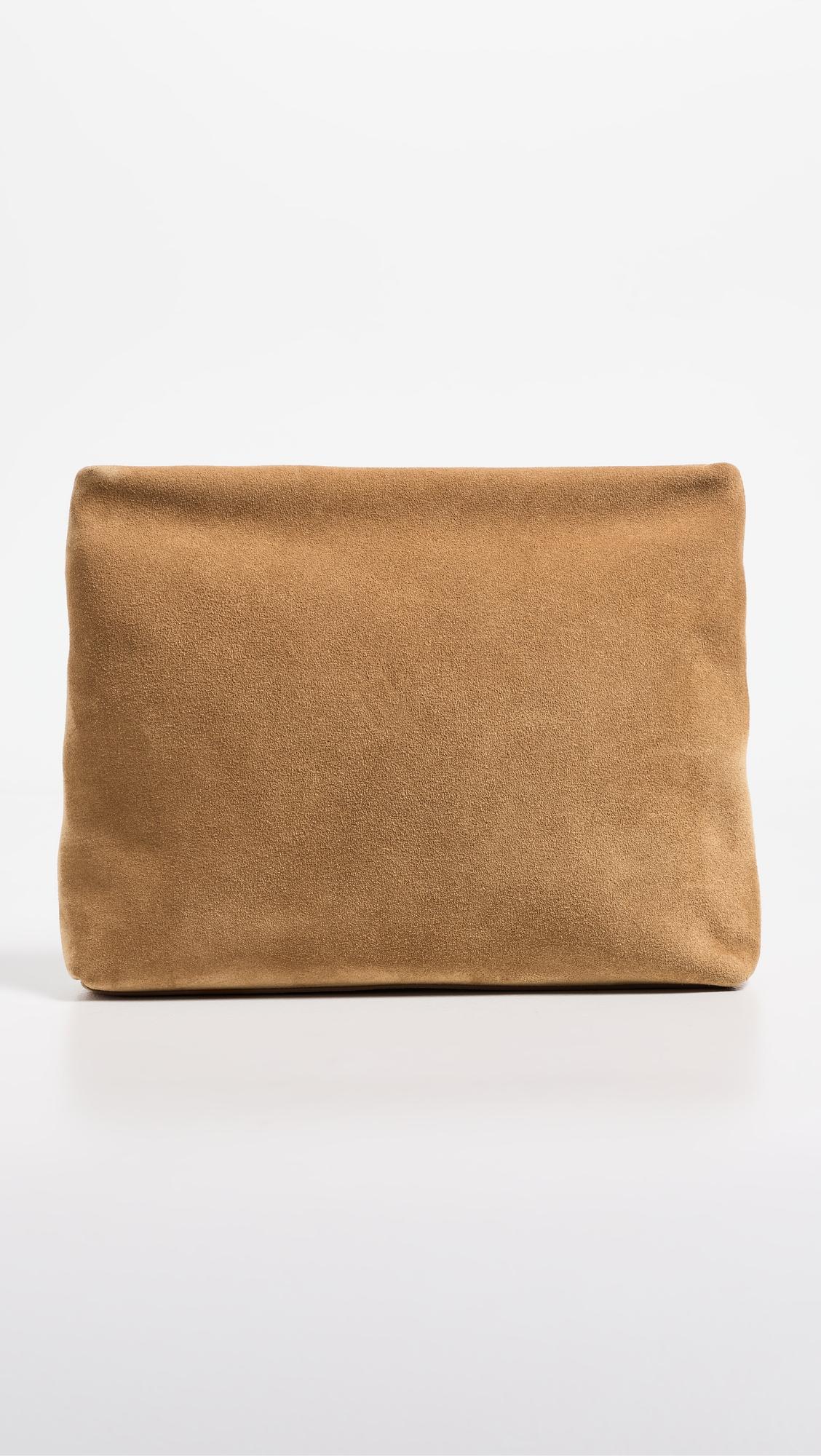 Jerry Suede Clutch by NILI LOTAN