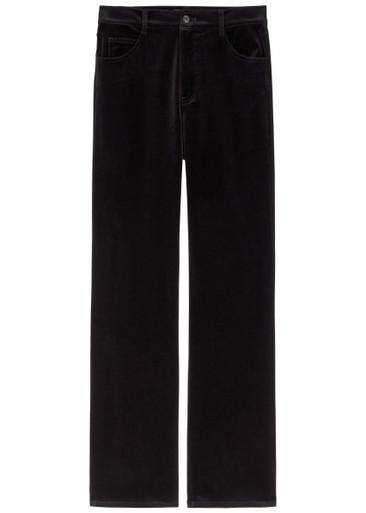 Joan straight-leg velvet trousers by NILI LOTAN