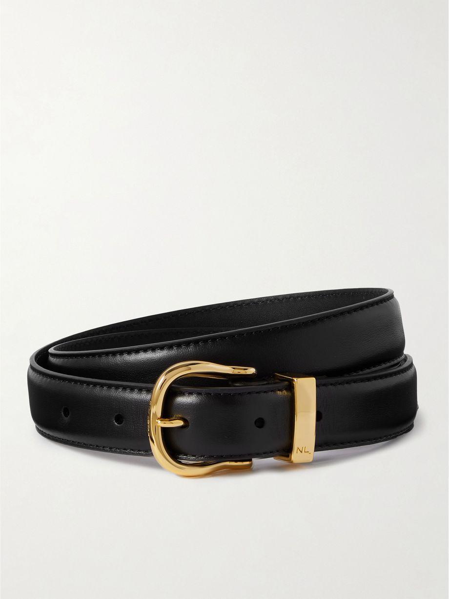Louise leather belt by NILI LOTAN
