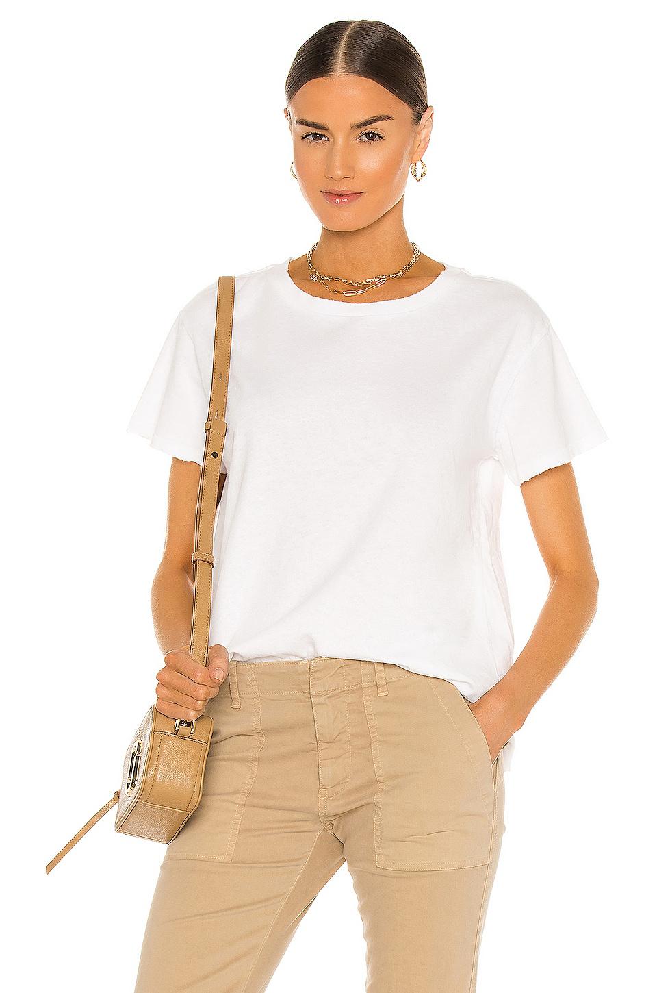 NILI LOTAN Brady Tee in White by NILI LOTAN