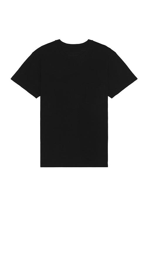 NILI LOTAN Brandon Tee in Black by NILI LOTAN