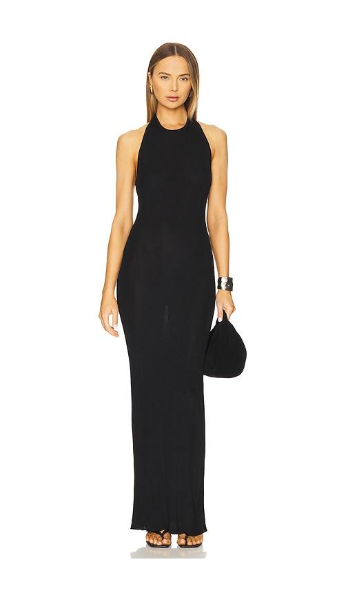 NILI LOTAN Gertrude Sweater Dress in Black by NILI LOTAN