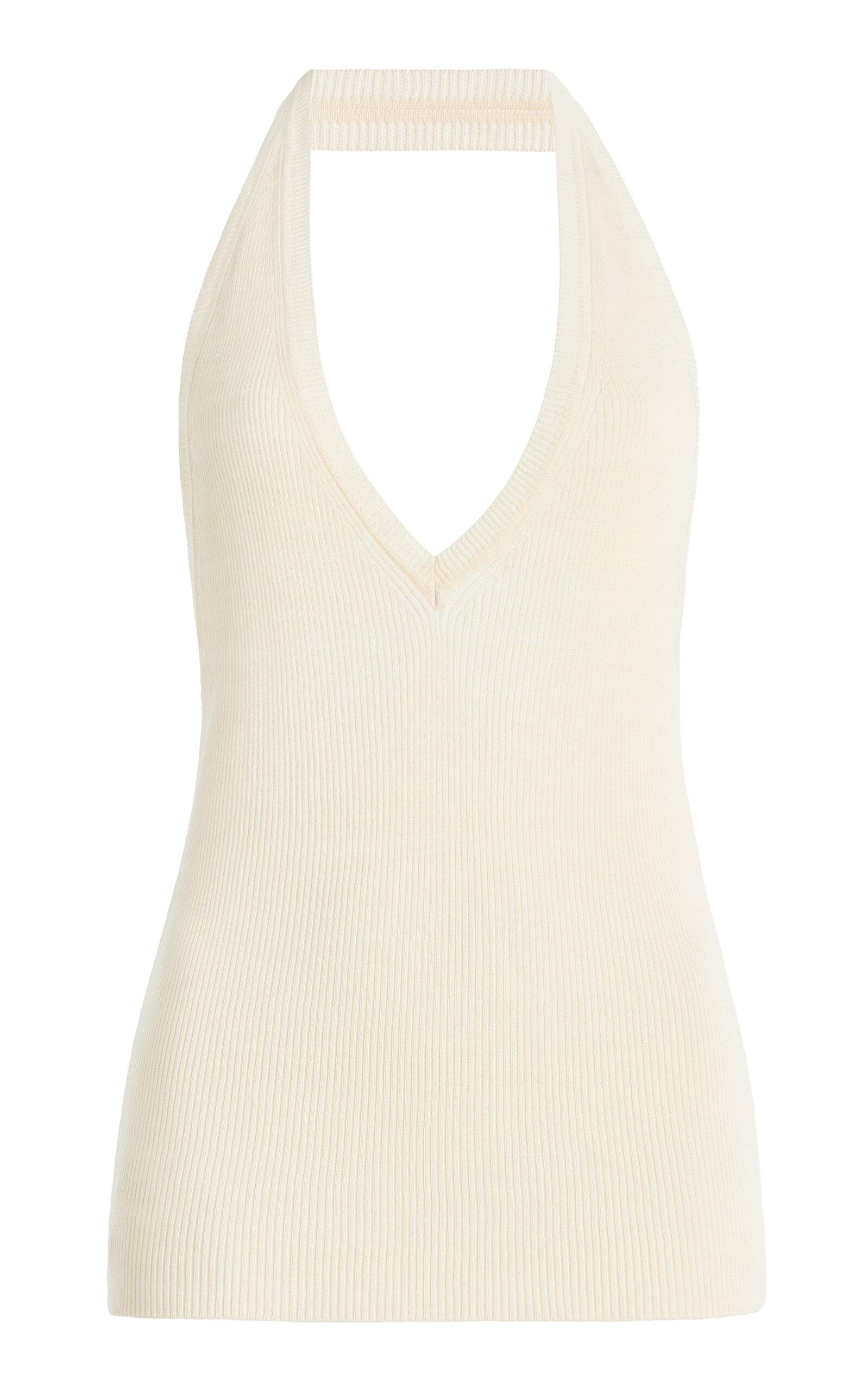 NILI LOTAN Ivey Silk Halter Top - Moda Operandi by NILI LOTAN