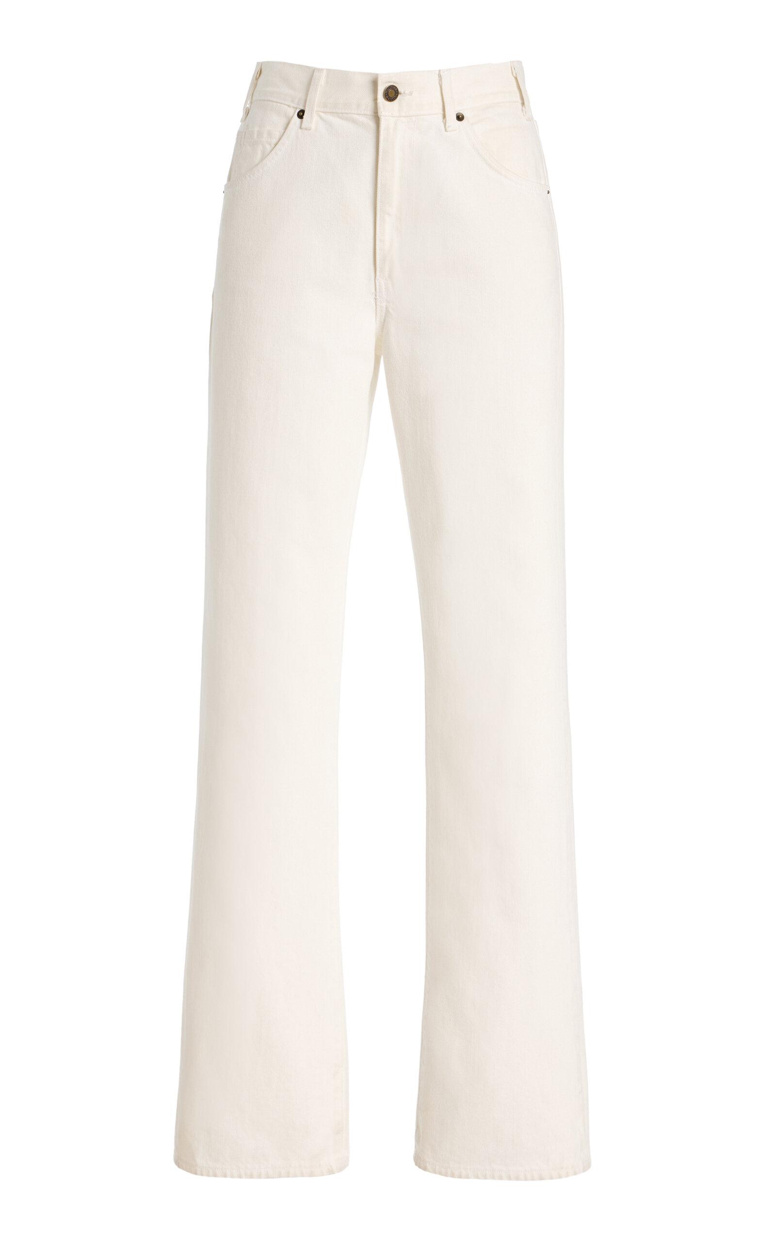 NILI LOTAN Joan Rigid High-Rise Straight-Leg Jeans - Moda Operandi by NILI LOTAN