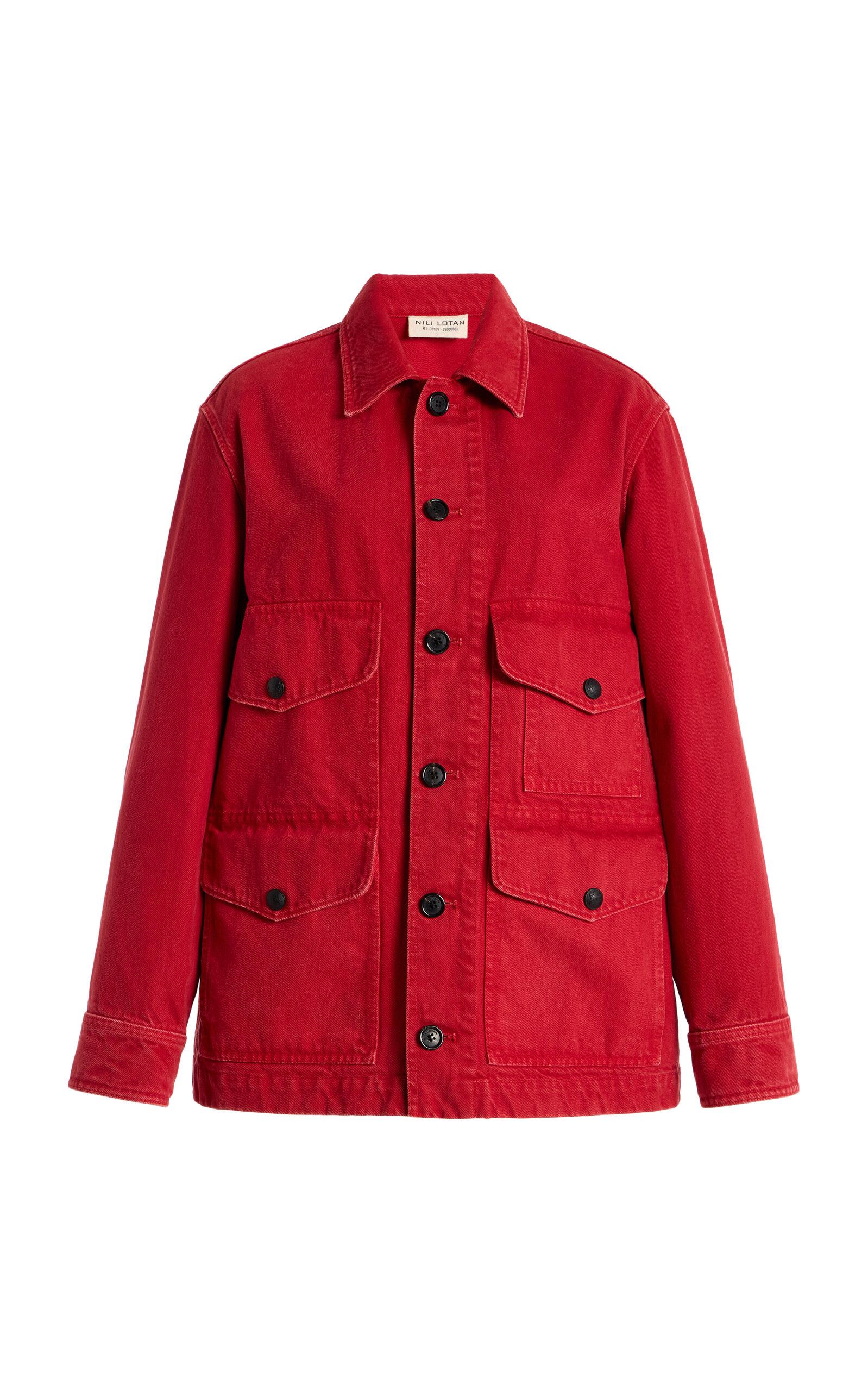 NILI LOTAN Leroy Cotton Twill Utility Jacket - Moda Operandi by NILI LOTAN
