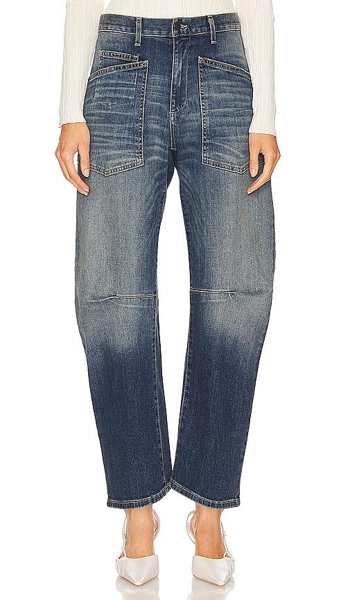 NILI LOTAN Shon Jean in Denim-Dark by NILI LOTAN