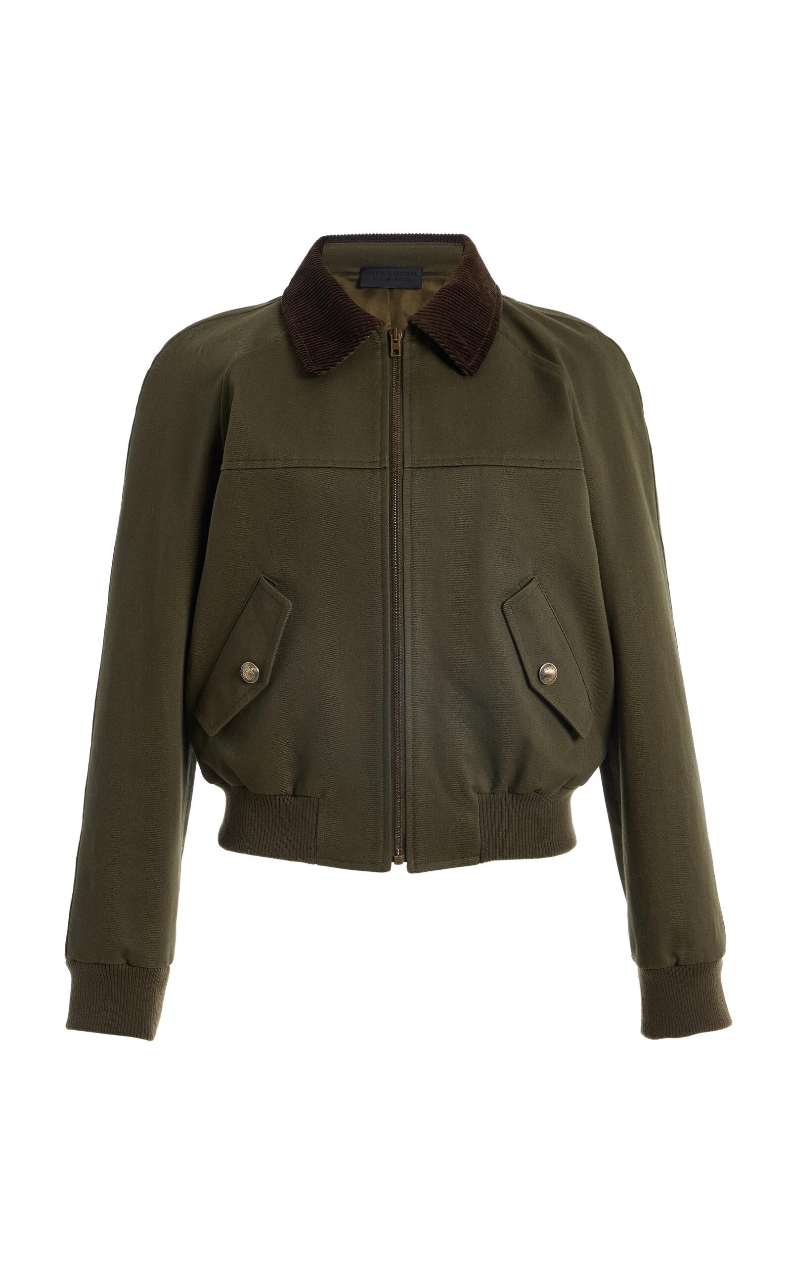 NILI LOTAN Victor Cotton Bomber Jacket - Moda Operandi by NILI LOTAN
