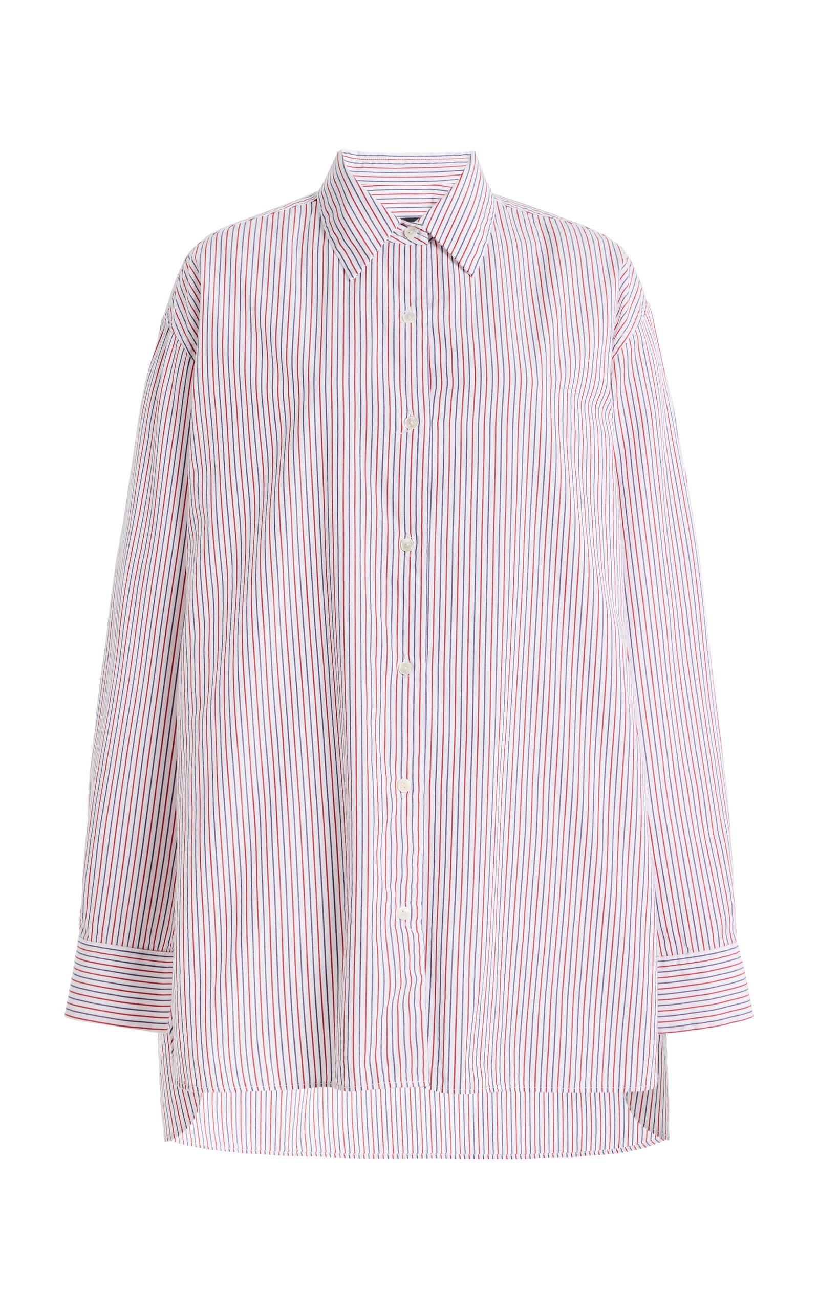 NILI LOTAN Yorke Oversized Cottonhirt - Moda Operandi by NILI LOTAN