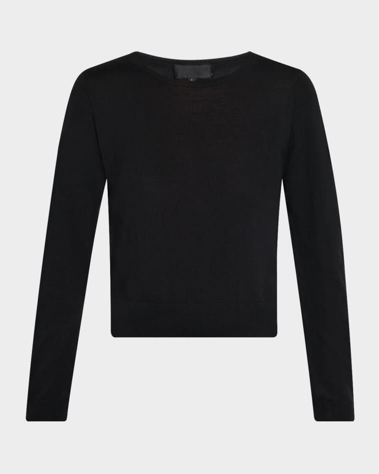 Oriana Wool Crewneck Sweater by NILI LOTAN