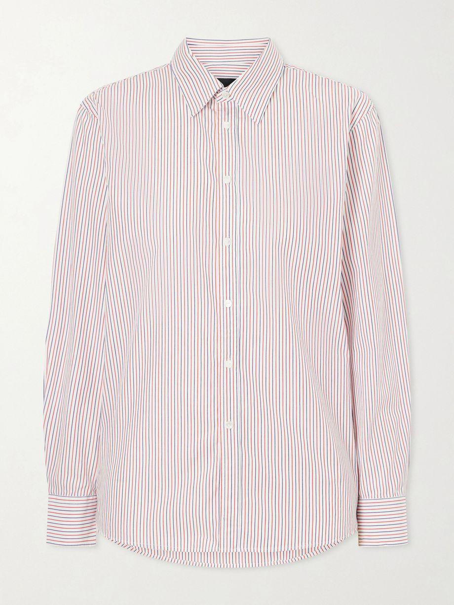 Raphael striped cotton shirt by NILI LOTAN