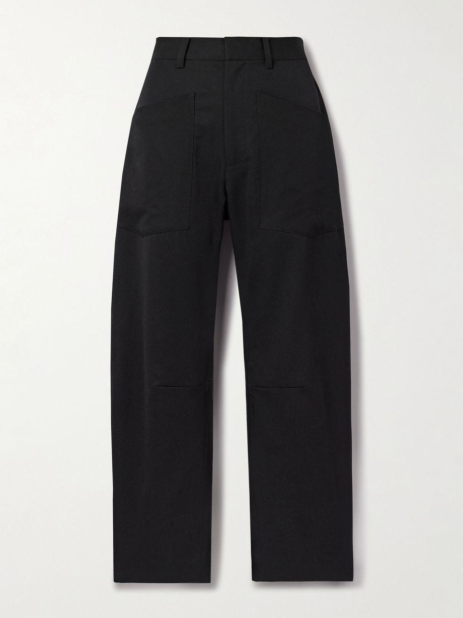 Shon wool-twill tapered pants by NILI LOTAN