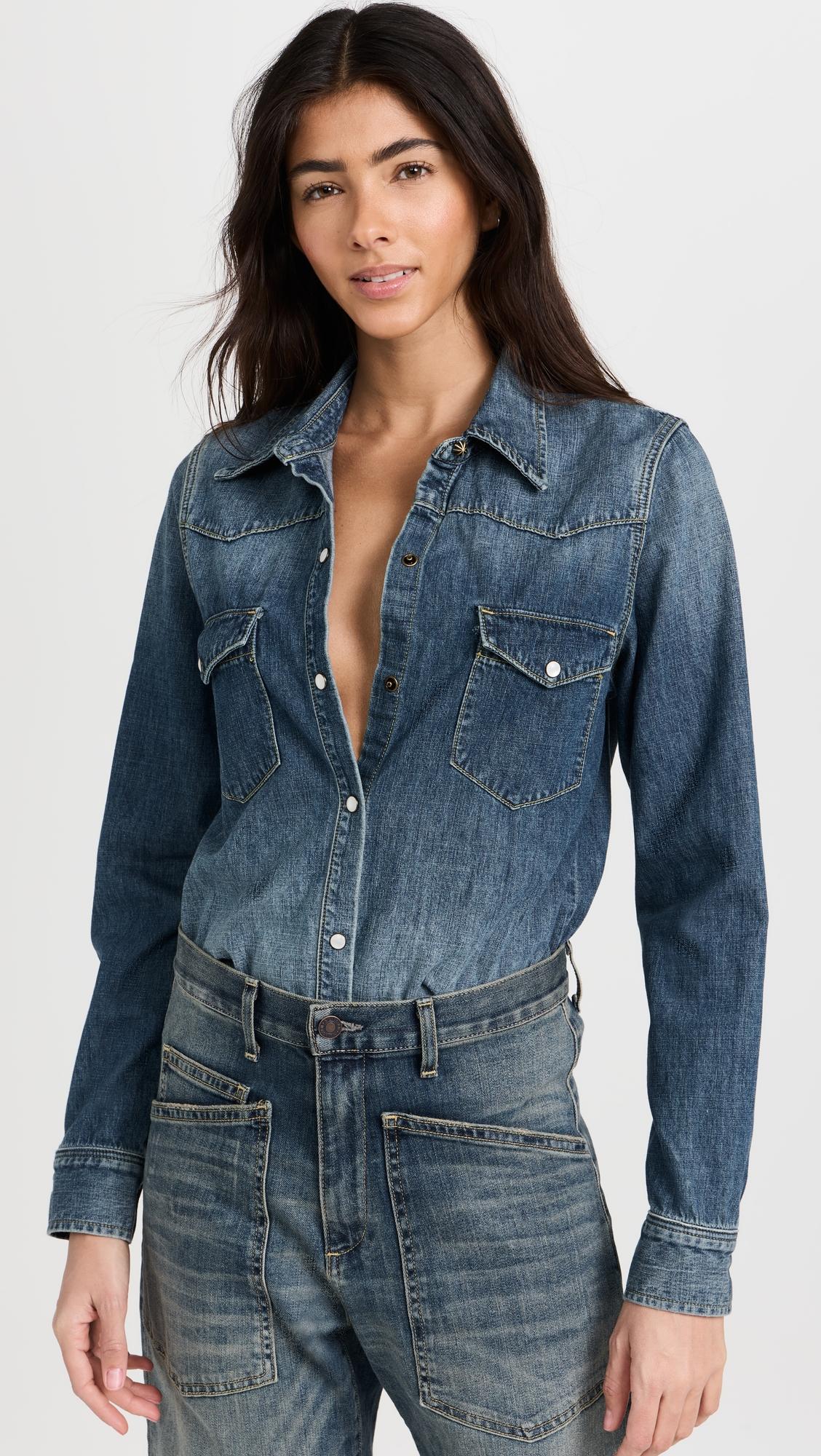 Travis Denim Shirt by NILI LOTAN