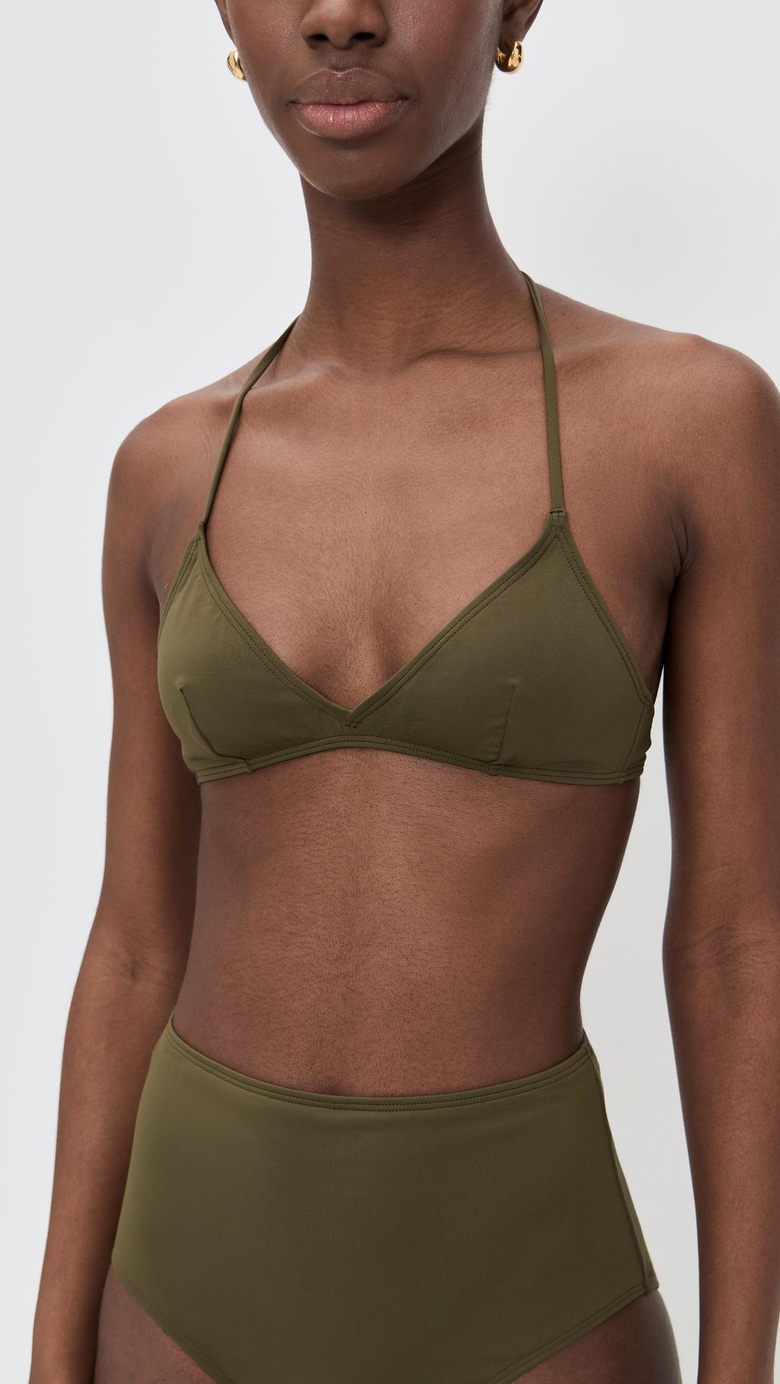 Triangle Bikini Top by NILI LOTAN