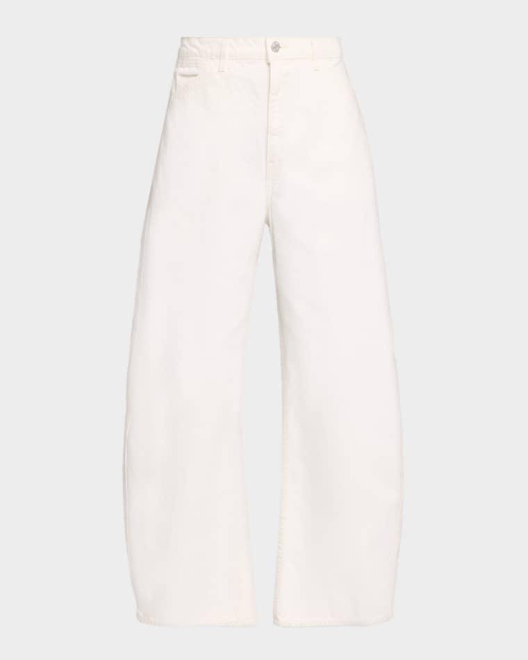 Tribeca Barrel-Leg Ankle Jeans by NILI LOTAN
