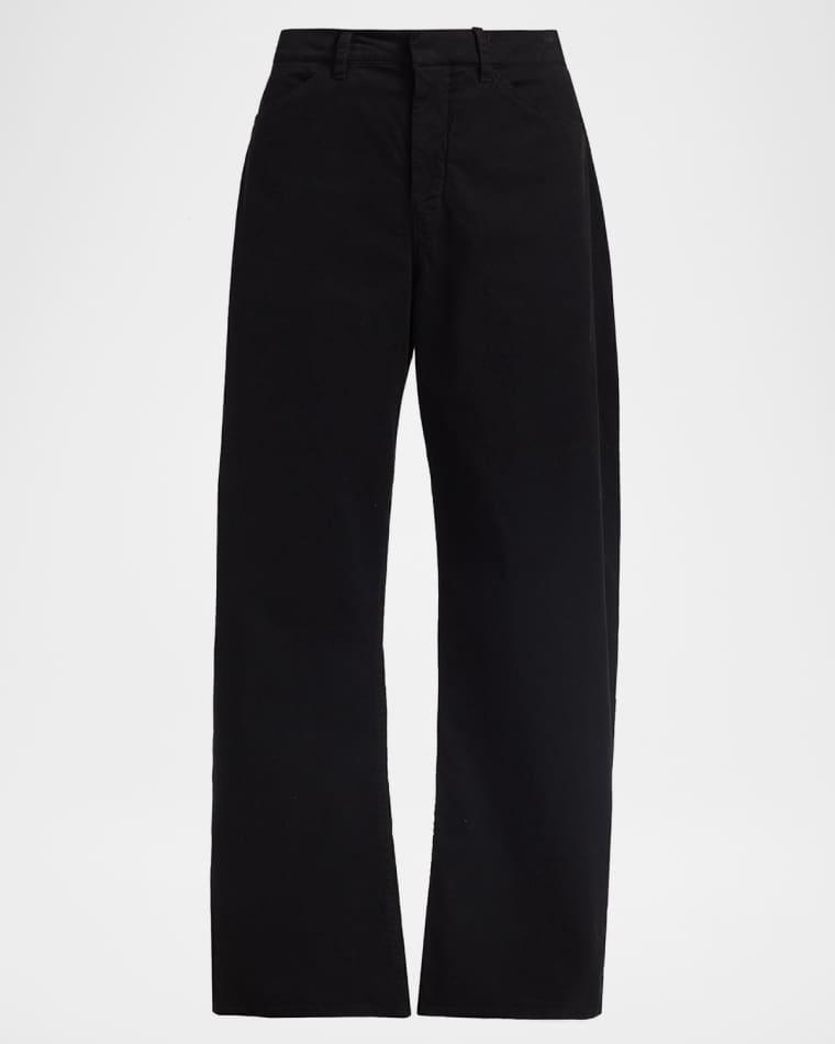Tribeca Barrel-Leg Ankle Pants by NILI LOTAN