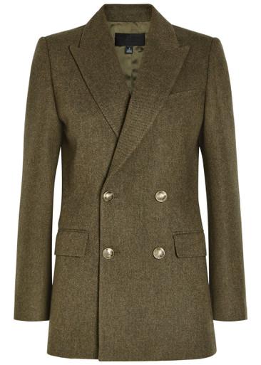 Weston double-breasted wool blazer by NILI LOTAN