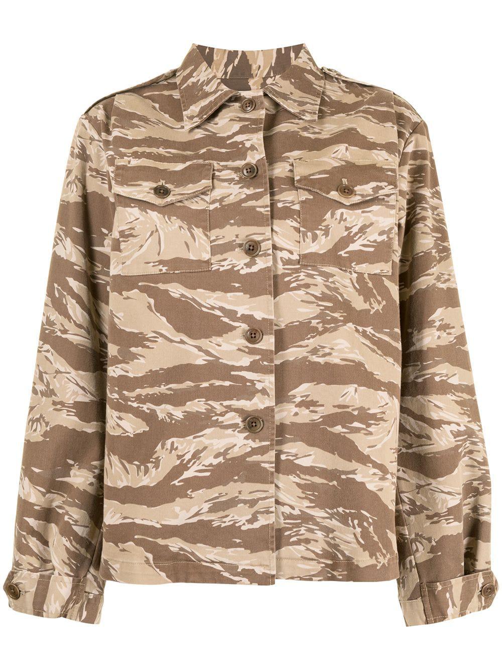camouflage print shirt by NILI LOTAN