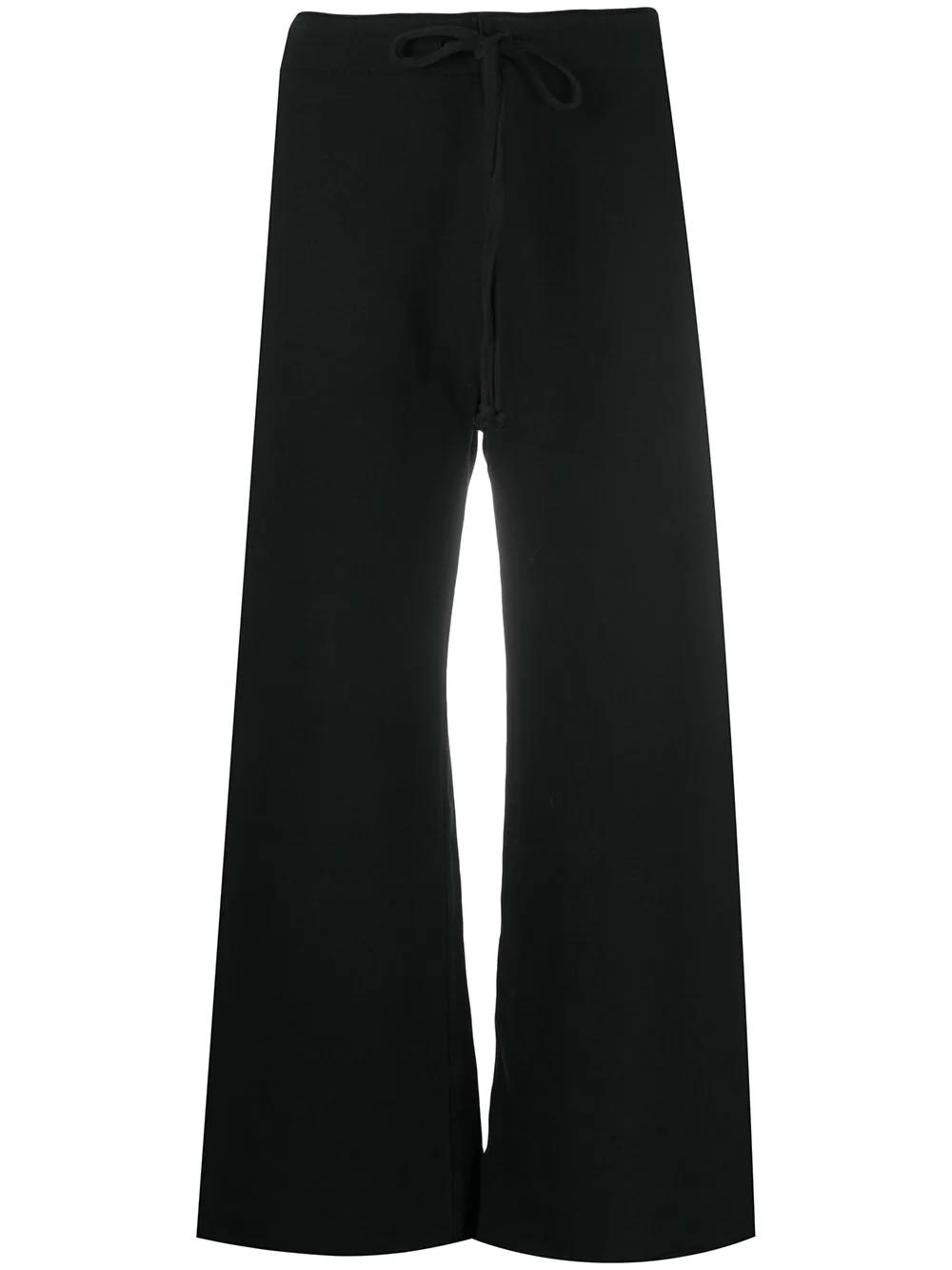 drawstring cropped track pants by NILI LOTAN
