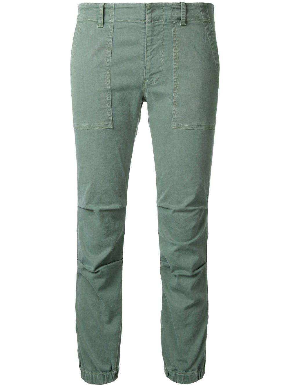 elasticated hem cropped trousers by NILI LOTAN